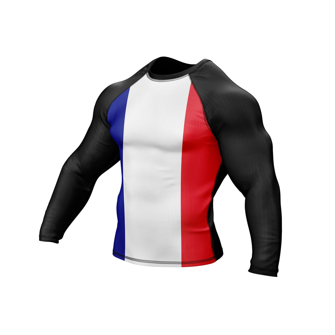 France Patriotic Rash Guard For Men/Women - Summo Sports