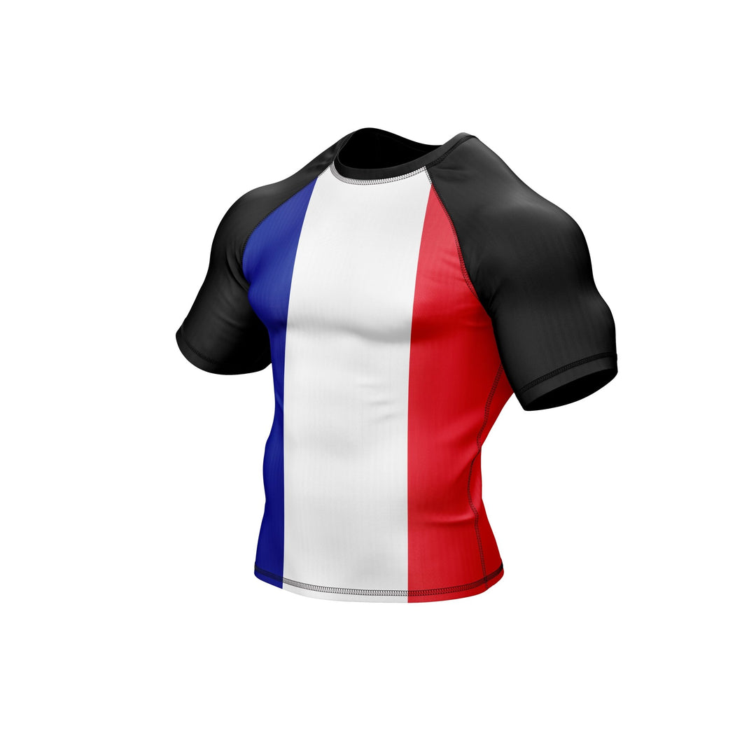 France Patriotic Rash Guard For Men/Women - Summo Sports