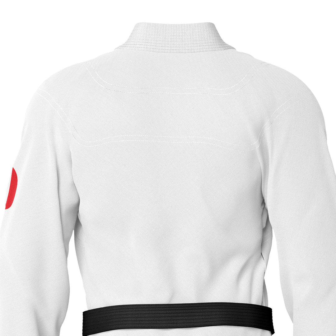 French White Sublimation Brazilian Jiu Jitsu Gi (BJJ GI) - Summo Sports