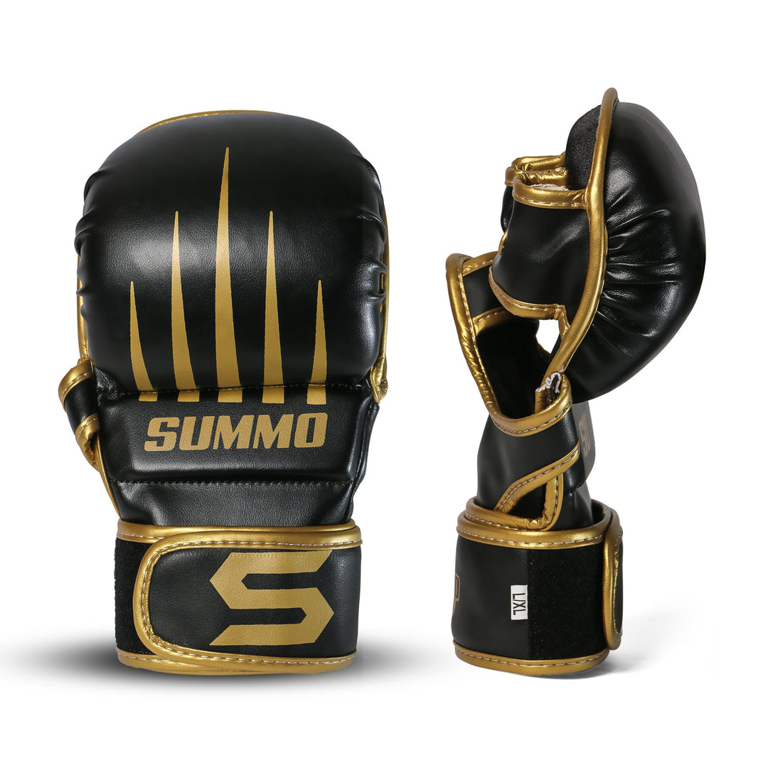 Fresher Gold Sparring Gloves - Summo Sports