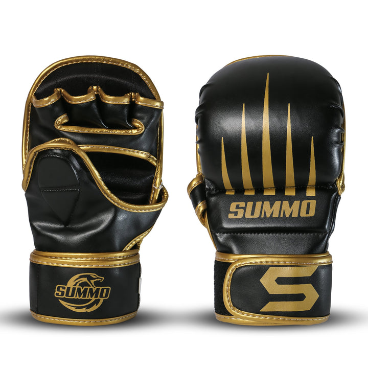 Fresher Gold Sparring Gloves - Summo Sports