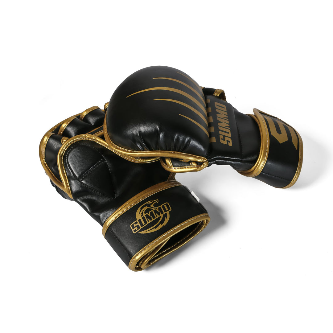 Fresher Gold Sparring Gloves - Summo Sports