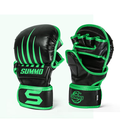 Fresher Green Sparring Gloves - Summo Sports