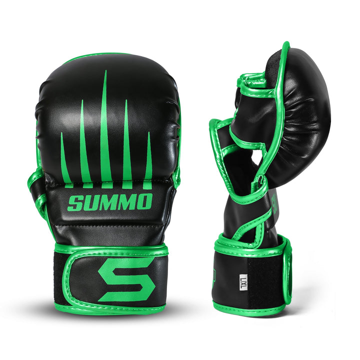 Fresher Green Sparring Gloves - Summo Sports