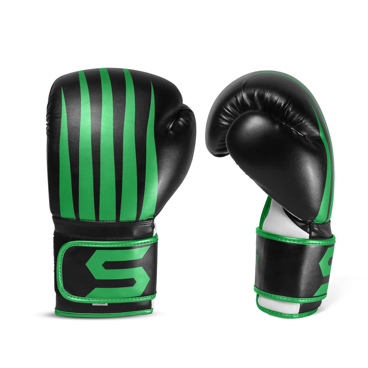 Fresher Green Training Leather Boxing Gloves - Summo Sports