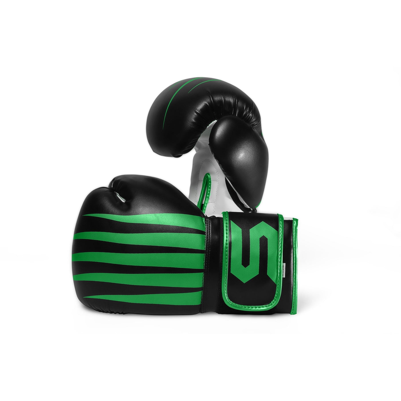 Fresher Green Training Leather Boxing Gloves - Summo Sports