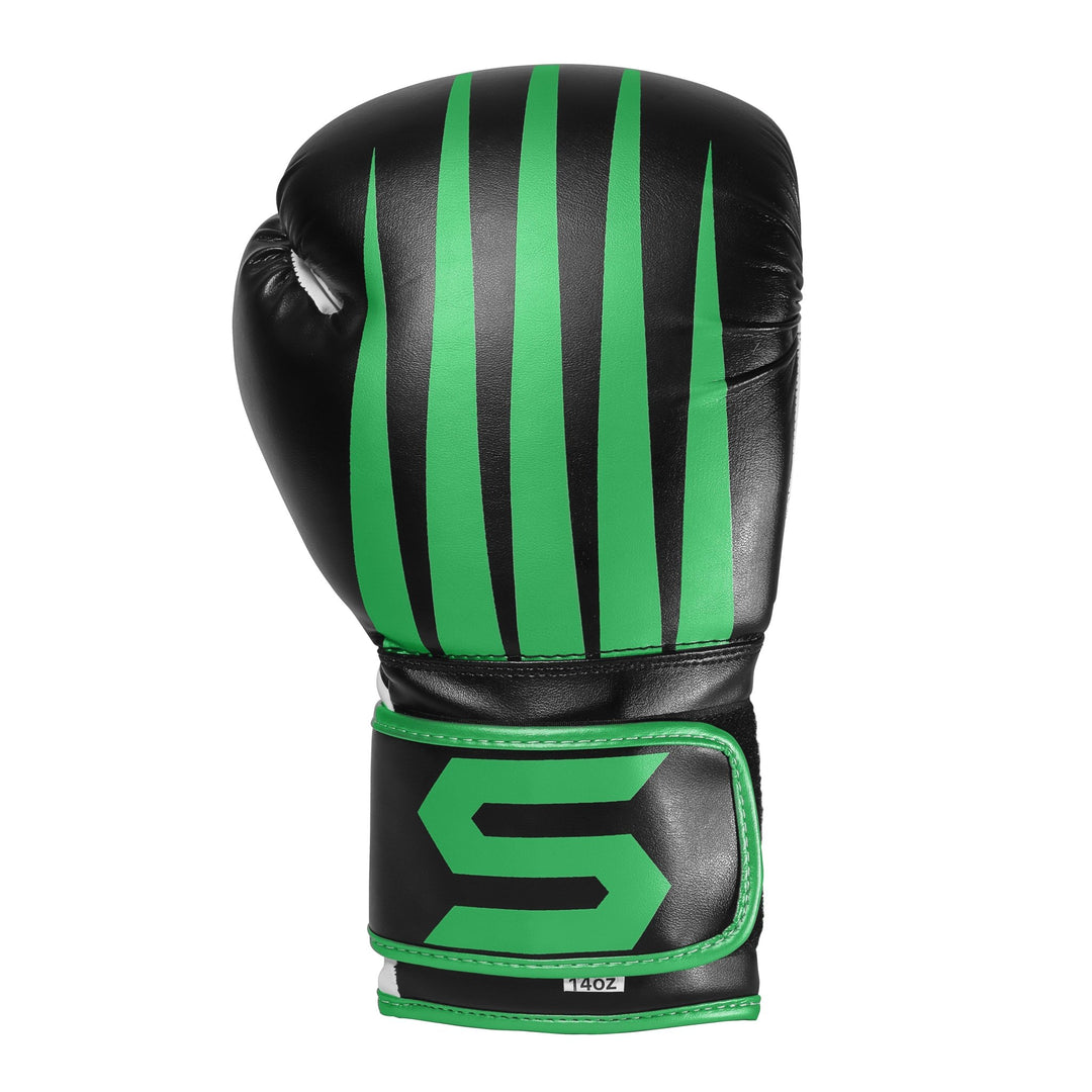 Fresher Green Training Leather Boxing Gloves - Summo Sports