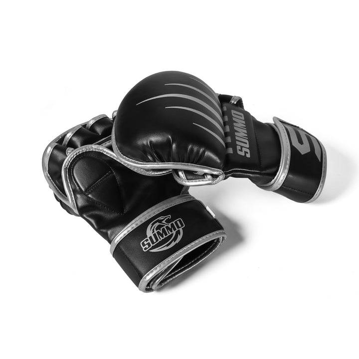 Fresher Silver Sparring Gloves - Summo Sports