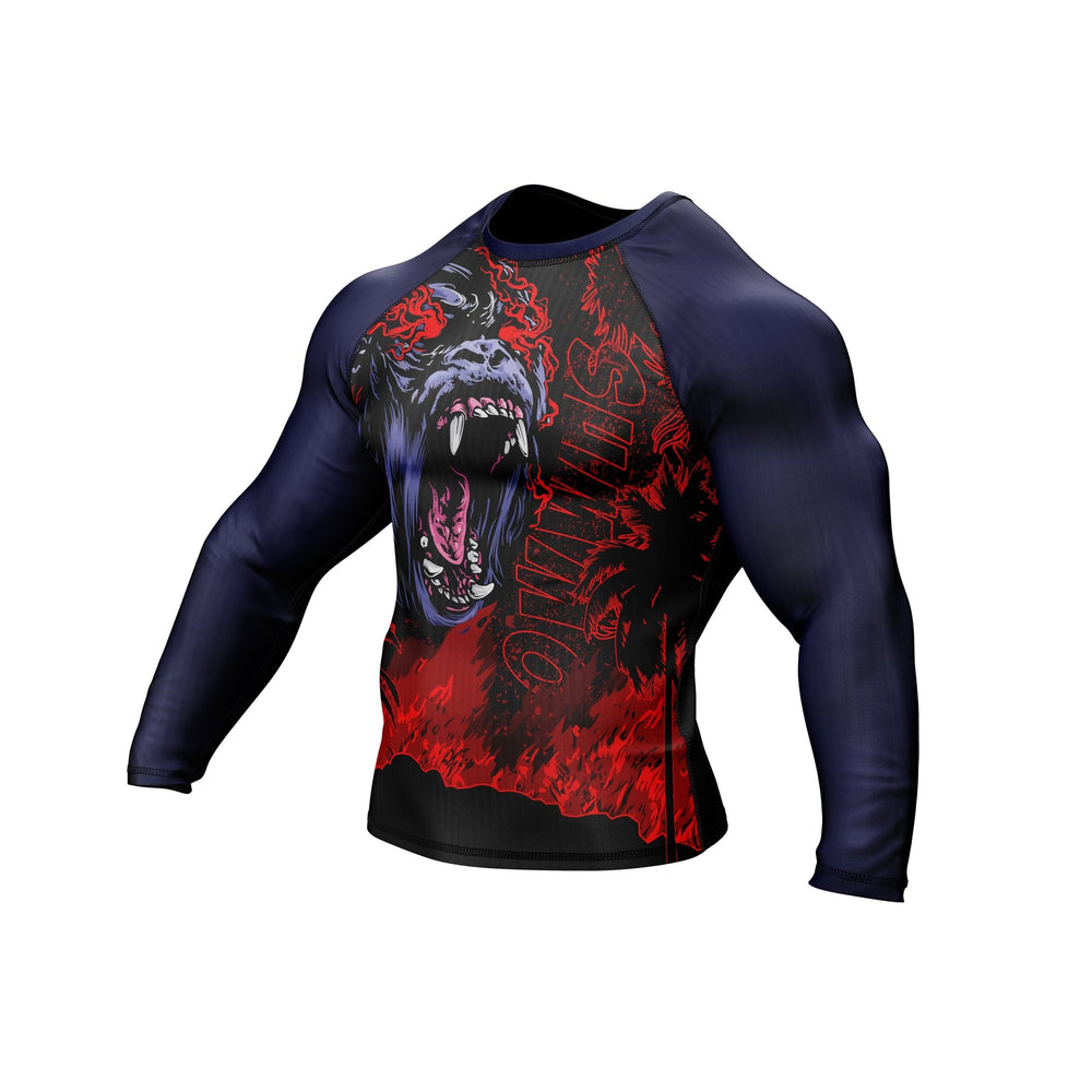 Godzilla vs. Kong Premium Bjj Rash Guard For Men/Women - Summo Sports