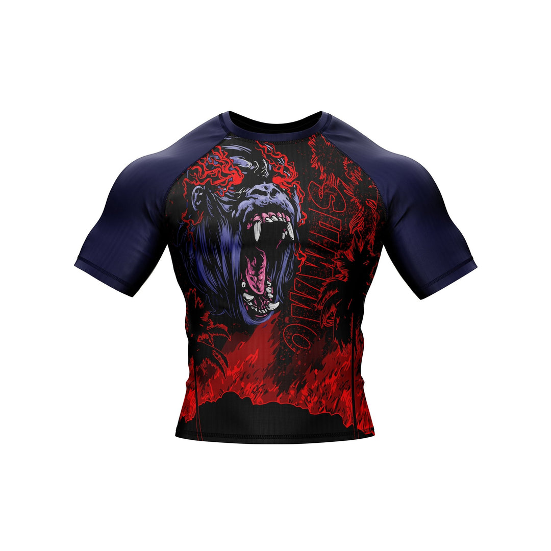 Godzilla vs. Kong Premium Bjj Rash Guard For Men/Women - Summo Sports