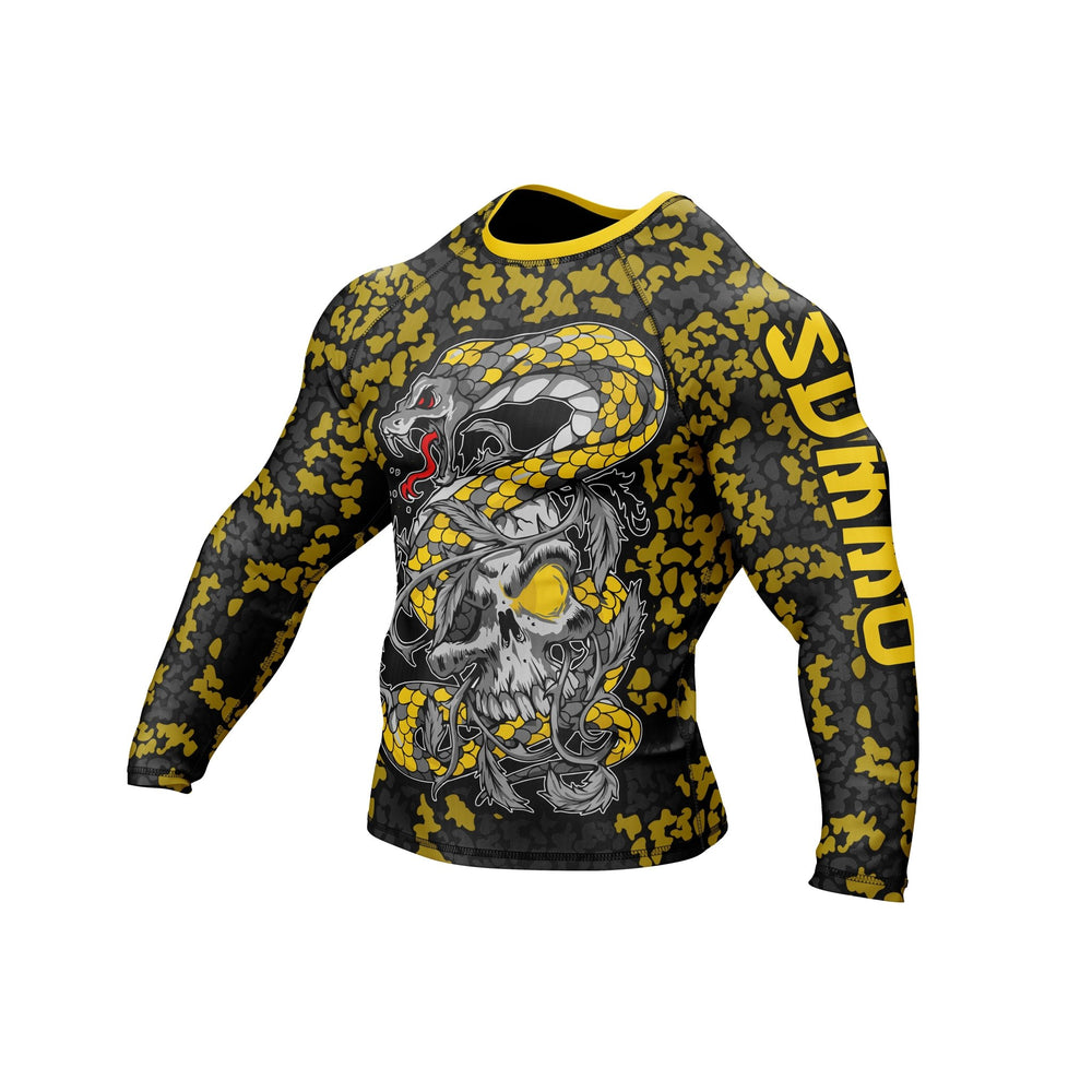 Golden Serpent Premium Bjj Rash Guard For Men/Women - Summo Sports