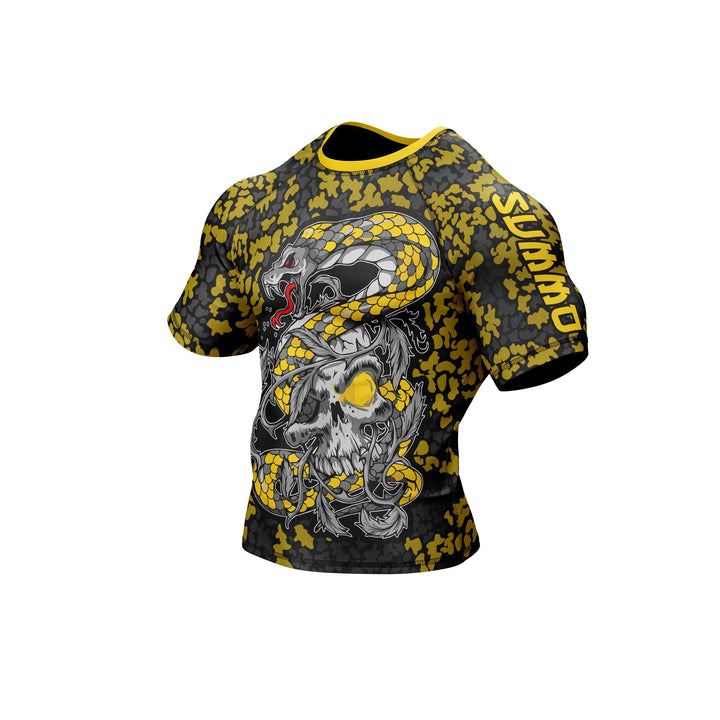 Golden Serpent Premium Bjj Rash Guard For Men/Women - Summo Sports