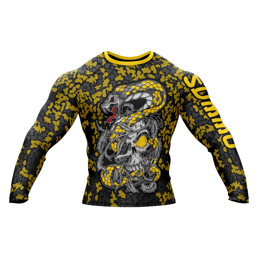 Golden Serpent Premium Bjj Rash Guard For Men/Women - Summo Sports