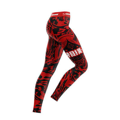 Hannya Mask Compression Pants for Men/Women - Summo Sports