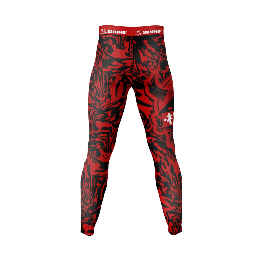 Hannya Mask Compression Pants for Men/Women - Summo Sports