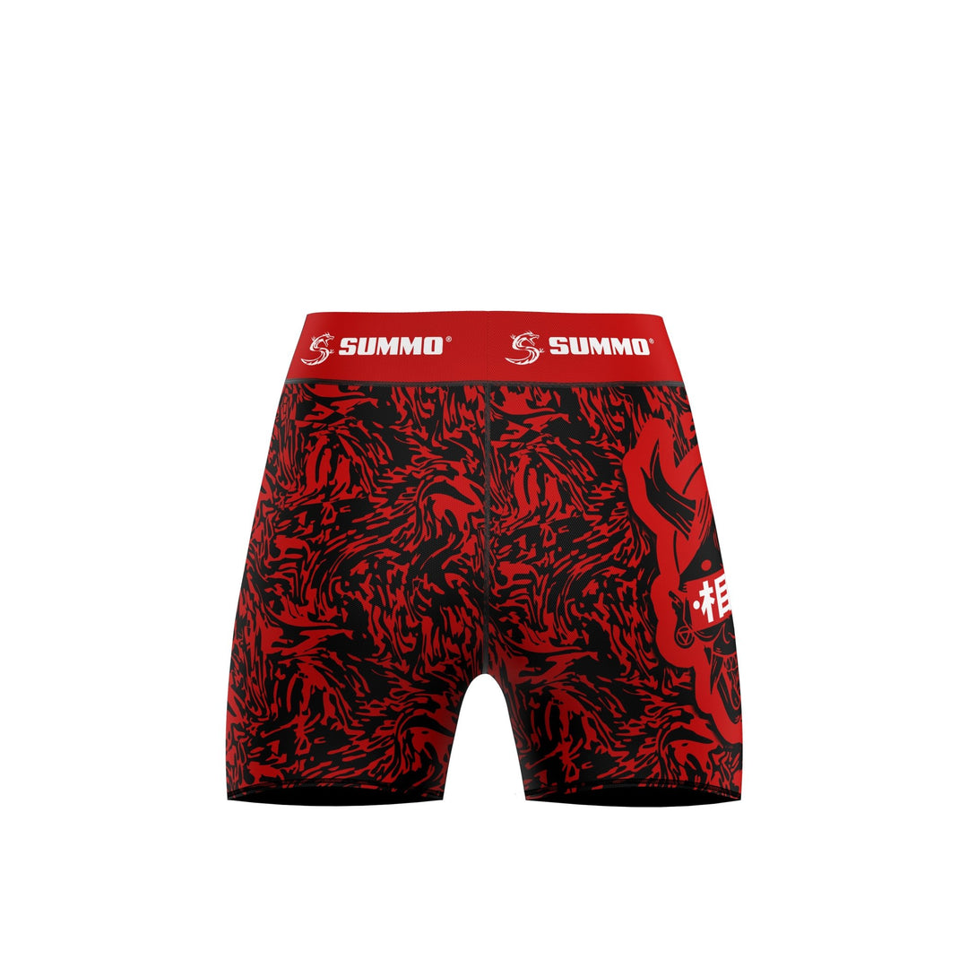 Hannya Mask Compression Shorts - Summo Sports