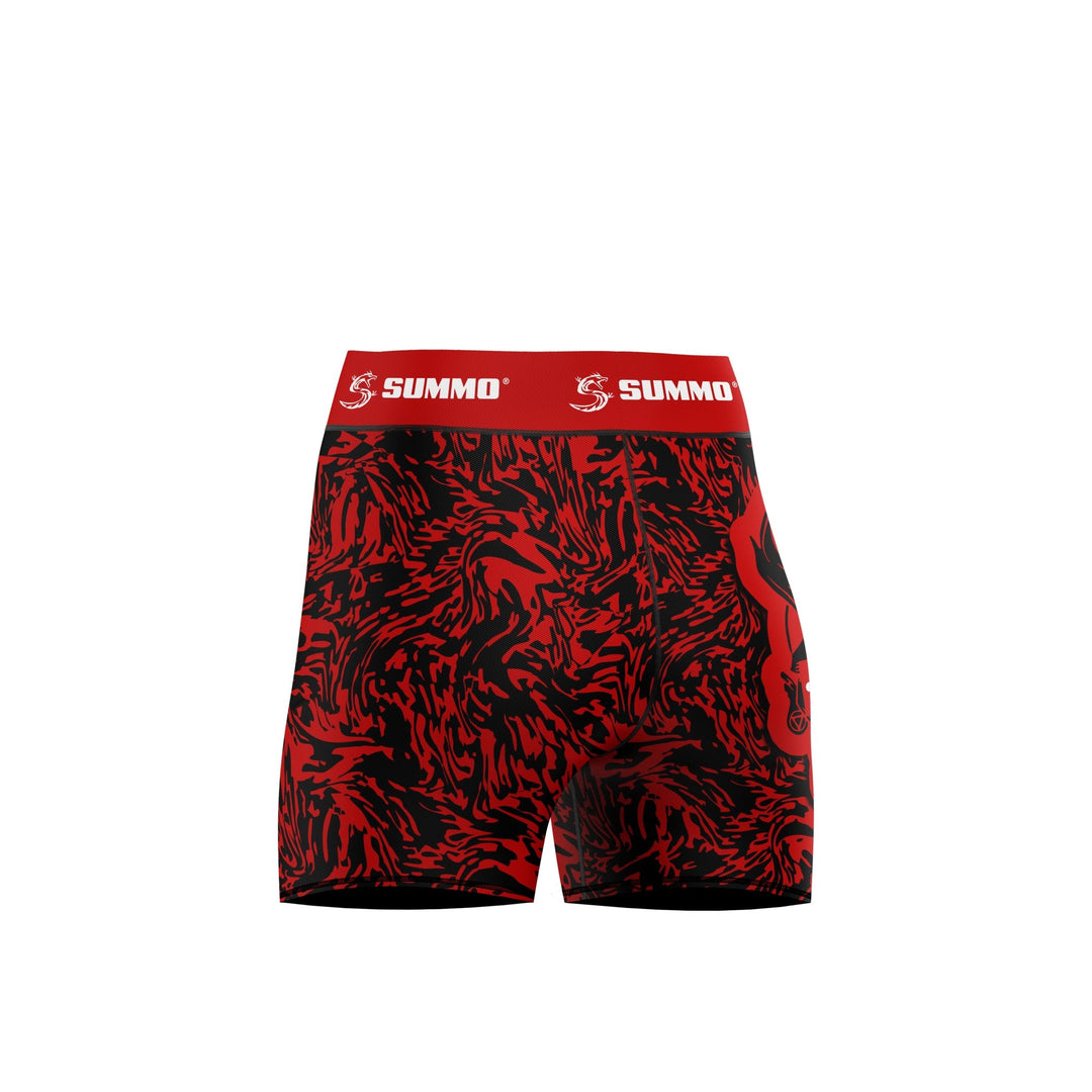 Hannya Mask Compression Shorts - Summo Sports