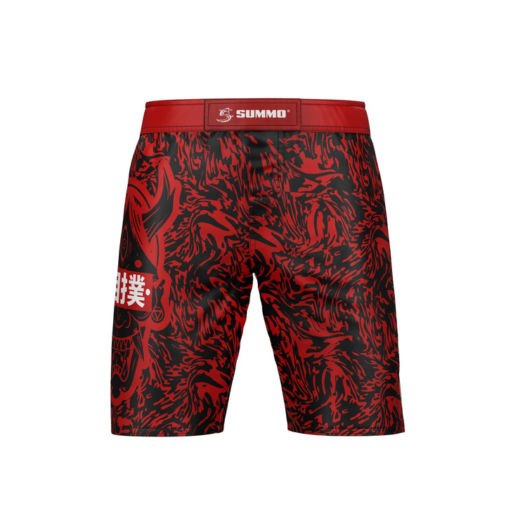 Hannya Mask MMA Shorts - Summo Sports