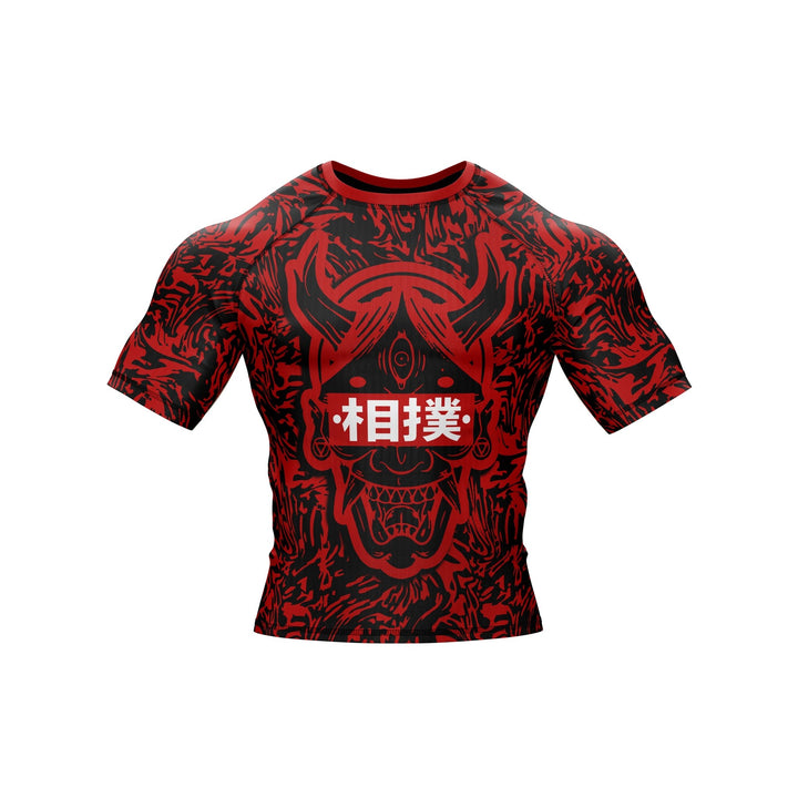 Hannya Mask Premium Bjj Rash Guard For Men/Women - Summo Sports