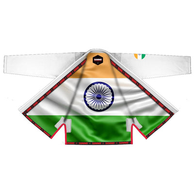 Indian White Sublimation Brazilian Jiu Jitsu Gi (BJJ GI) - Summo Sports