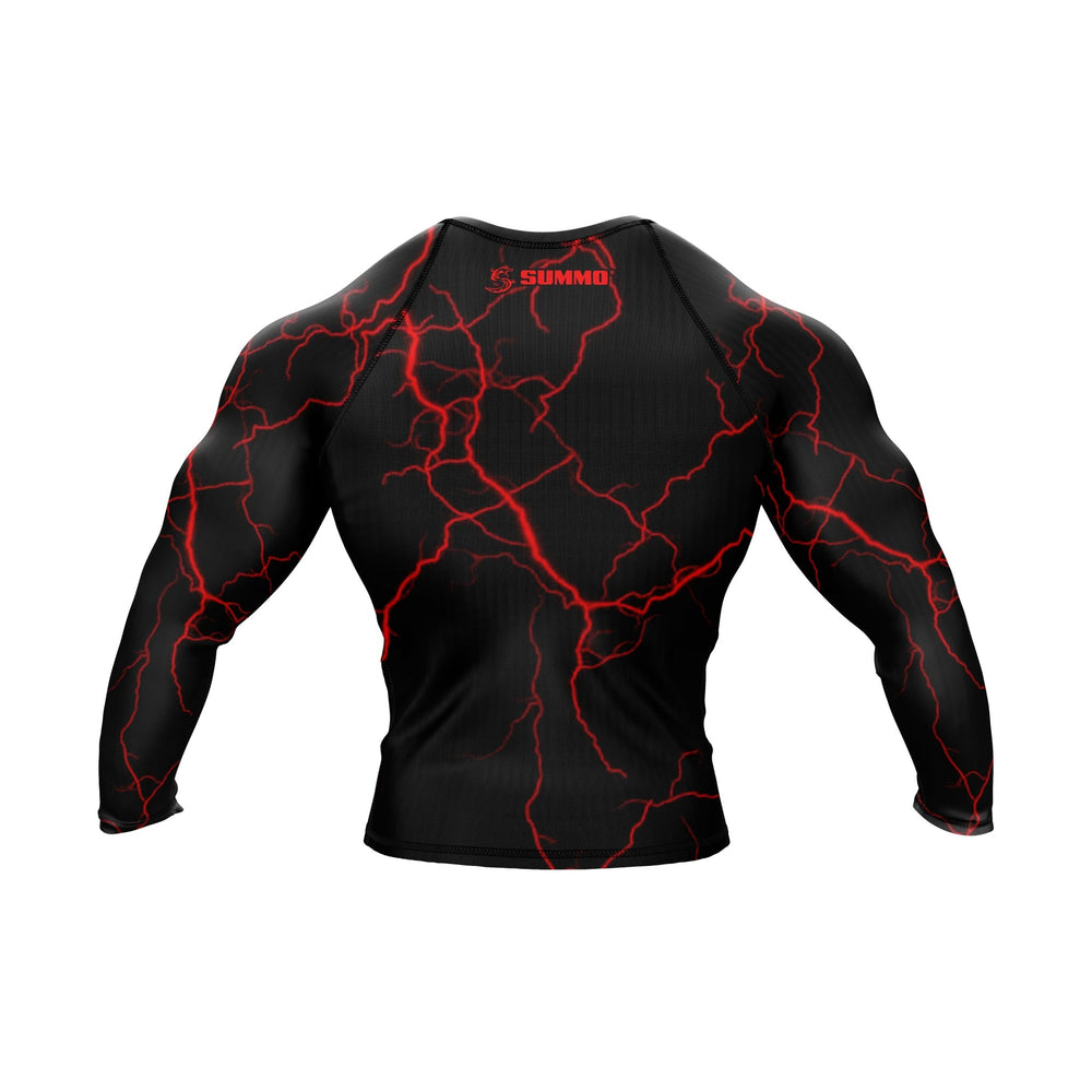 Lightning Skull Premium Bjj Rash Guard For Men/Women - Summo Sports