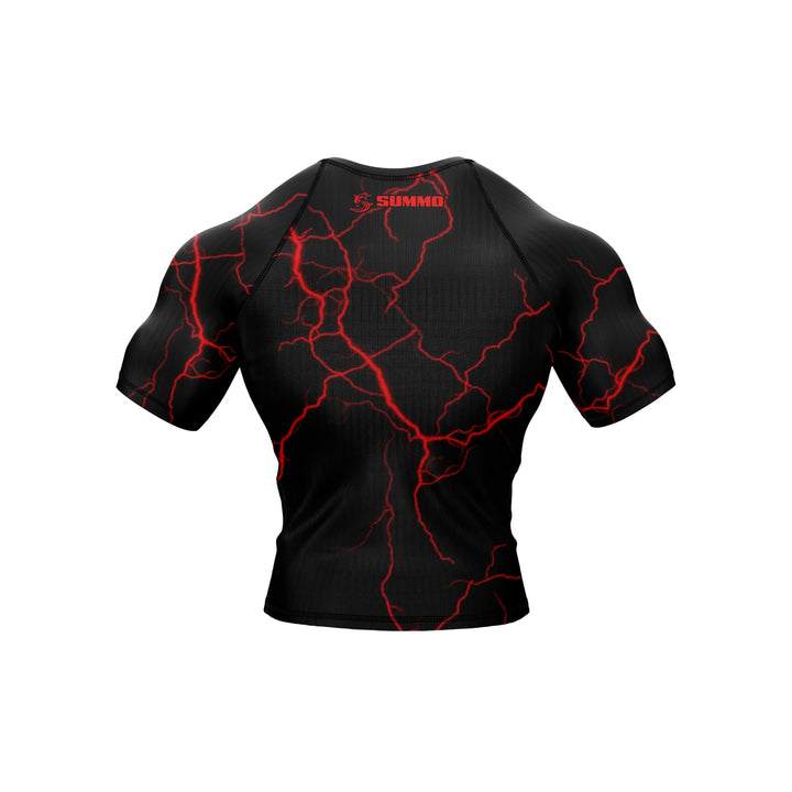 Lightning Skull Premium Bjj Rash Guard For Men/Women - Summo Sports