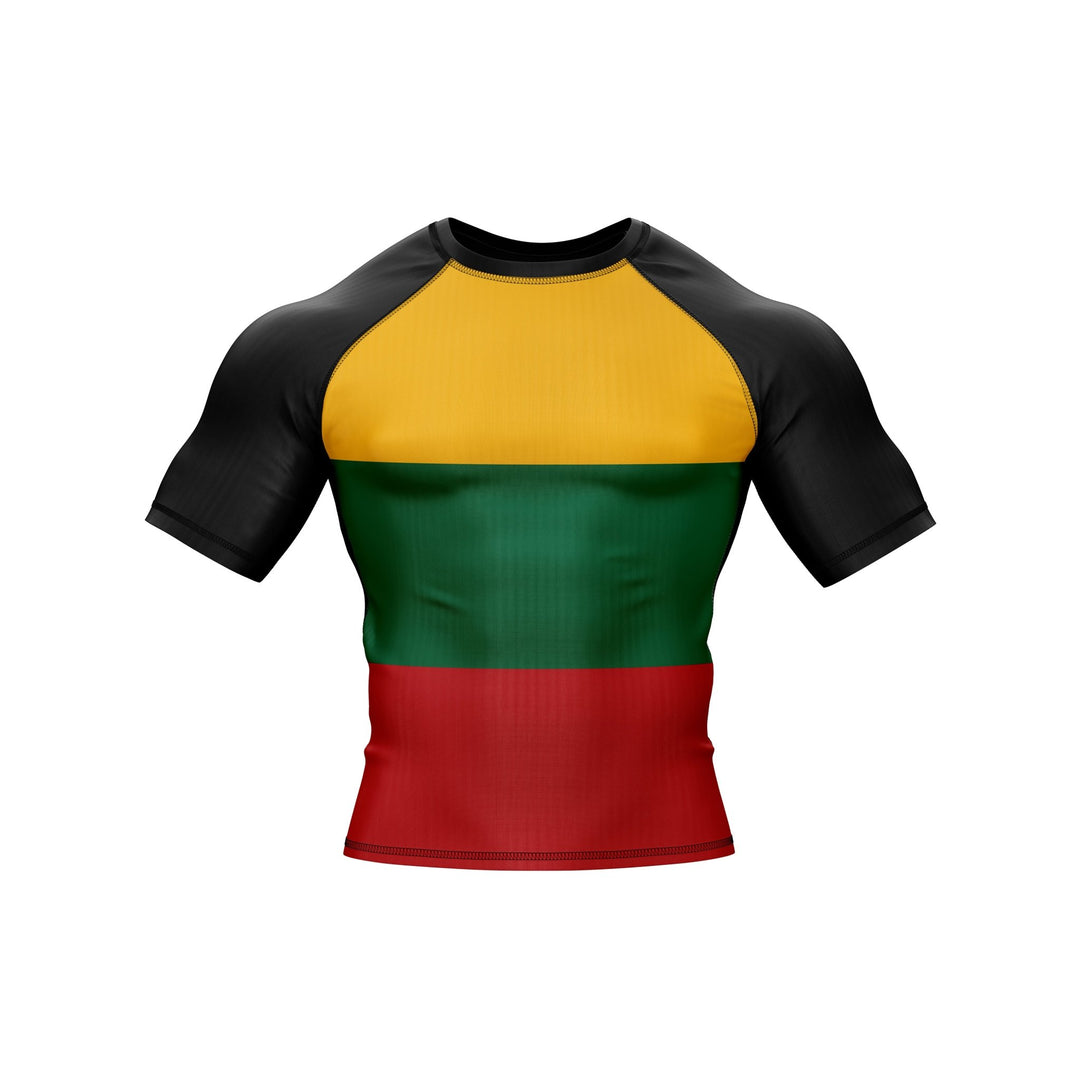 Lithuania Patriotic Rash Guard For Men/Women - Summo Sports