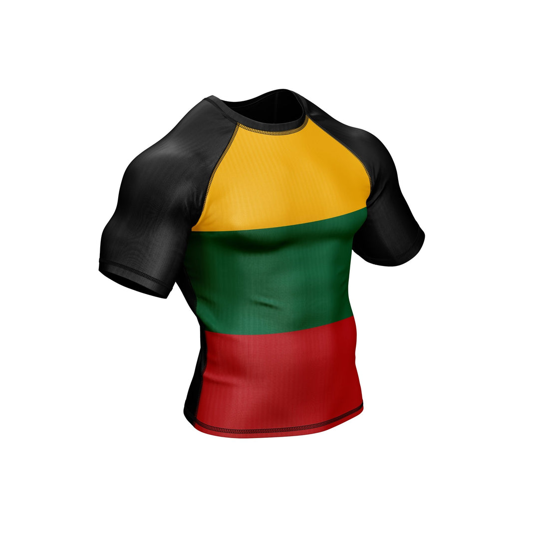 Lithuania Patriotic Rash Guard For Men/Women - Summo Sports