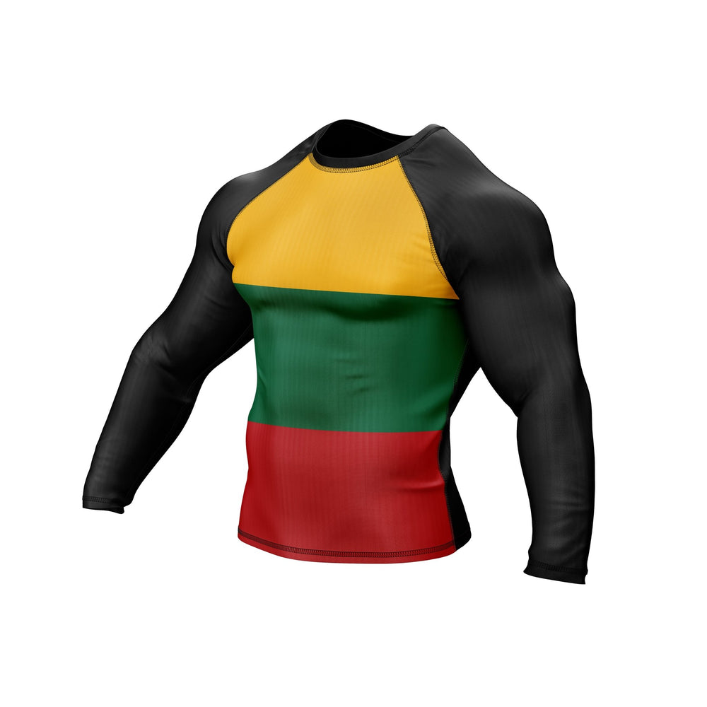 Lithuania Patriotic Rash Guard For Men/Women - Summo Sports