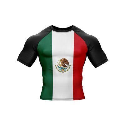Mexico Patriotic Rash Guard For Men/Women - Summo Sports