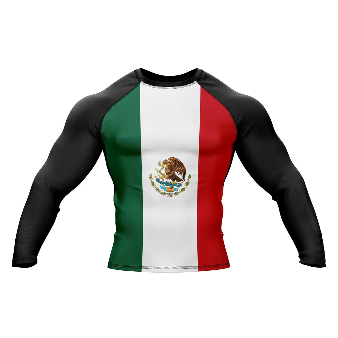 Mexico Patriotic Rash Guard For Men/Women - Summo Sports