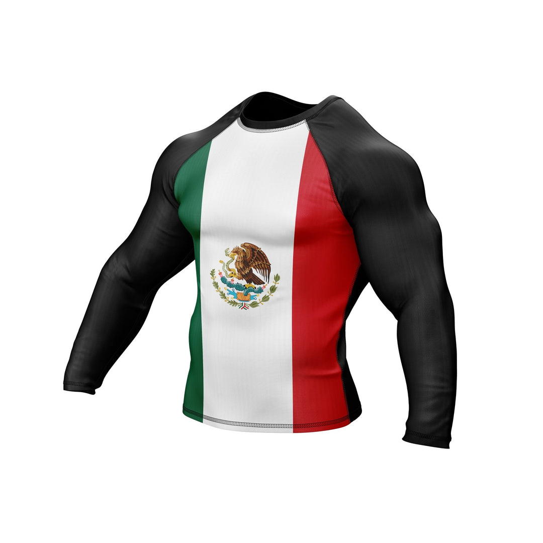 Mexico Patriotic Rash Guard For Men/Women - Summo Sports