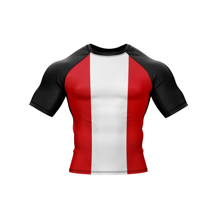 Peru Patriotic Rash Guard For Men/Women - Summo Sports