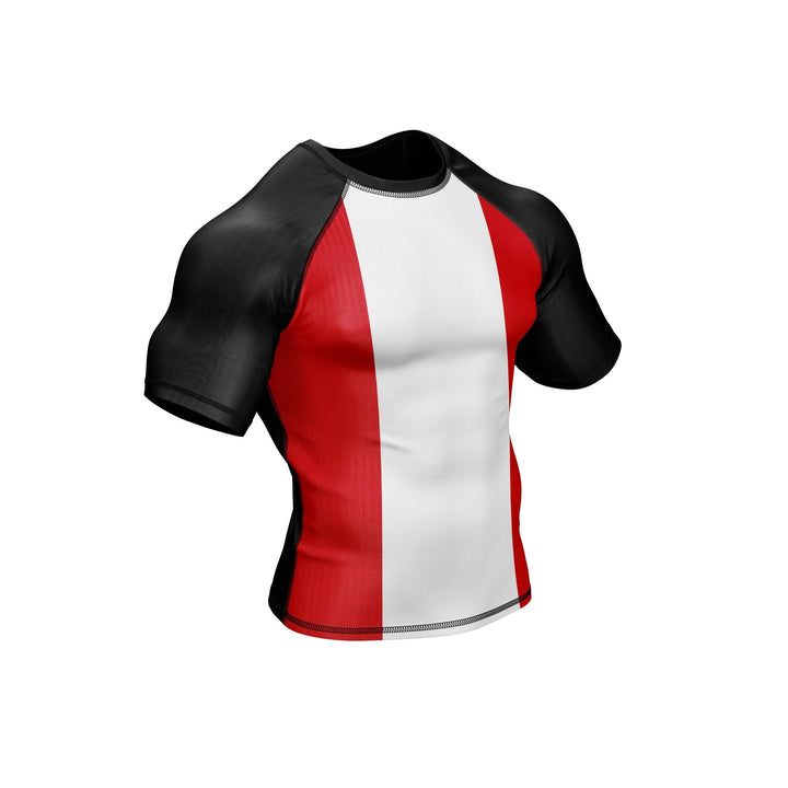 Peru Patriotic Rash Guard For Men/Women - Summo Sports