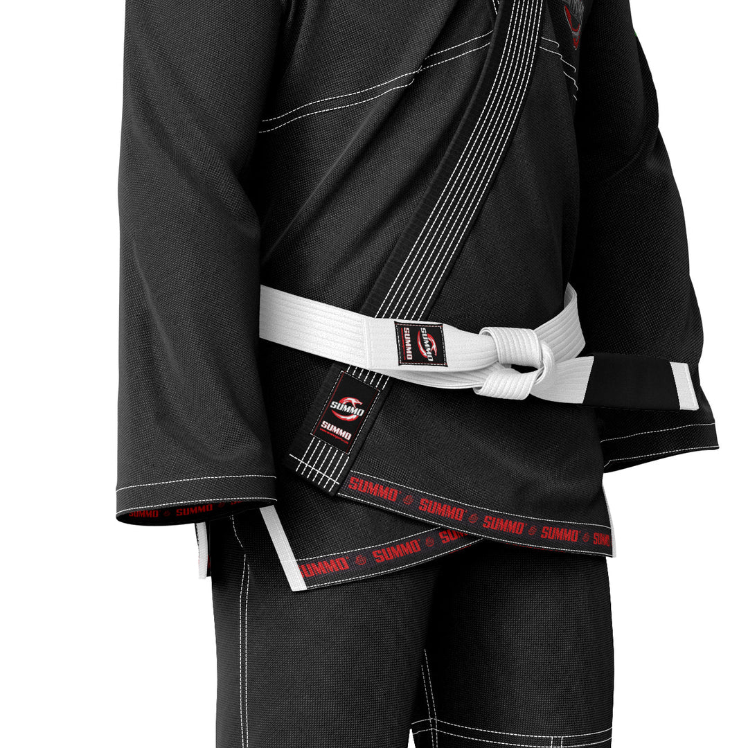 Peruvian Black Sublimation Brazilian Jiu Jitsu Gi (BJJ GI) - Summo Sports