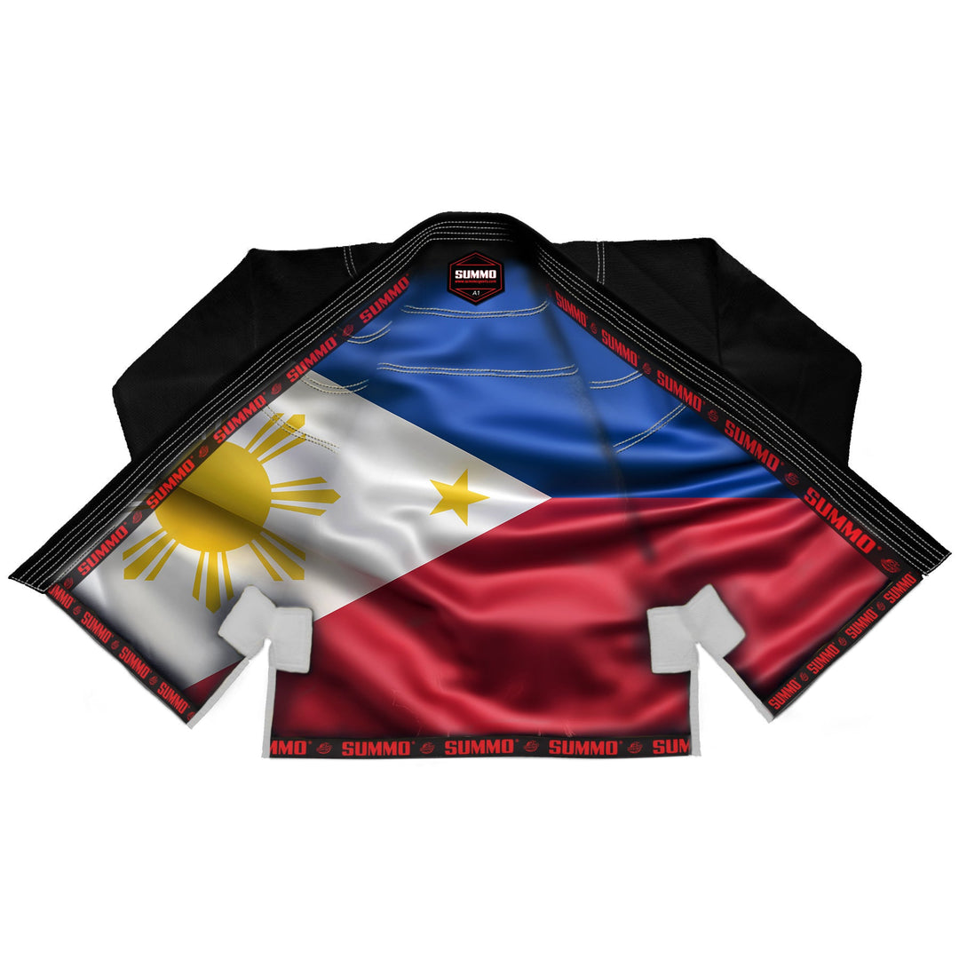 Philippines Black Sublimation Brazilian Jiu Jitsu Gi (BJJ GI) - Summo Sports