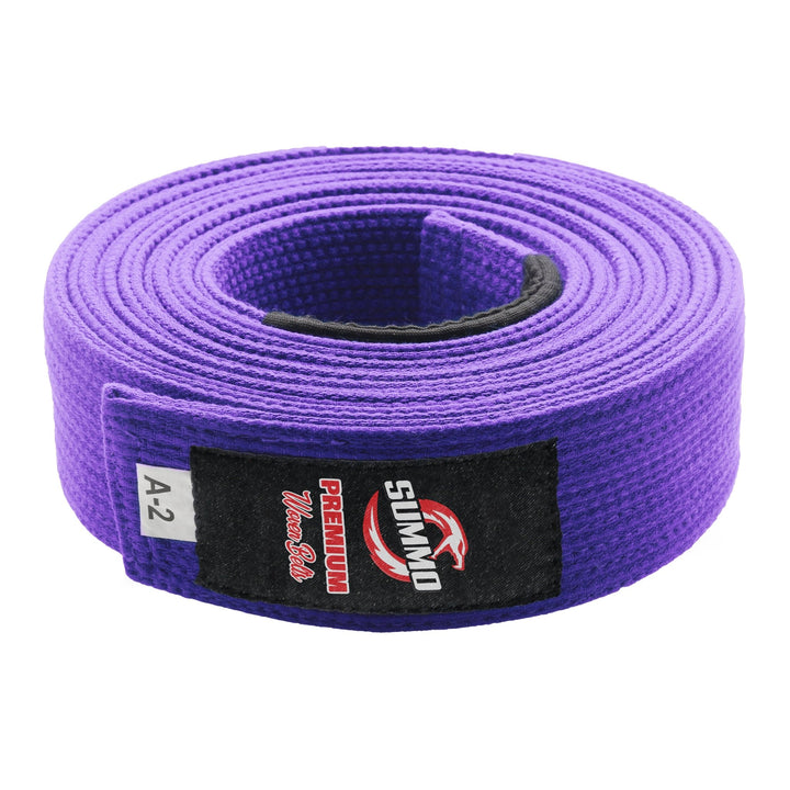 Premium Brazilian Jiu Jitsu BJJ Belt - Summo Sports