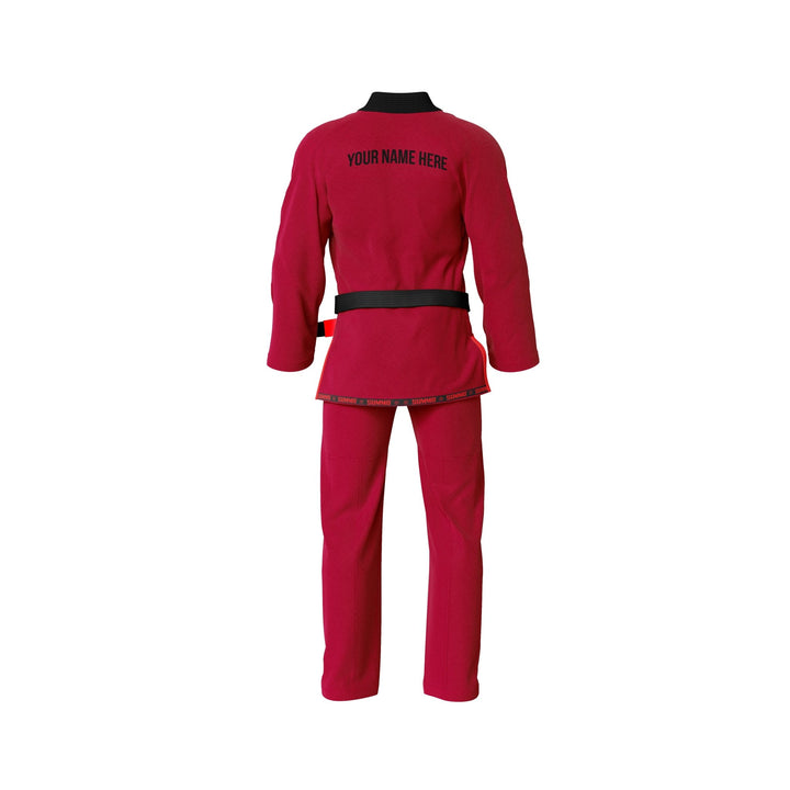 Premium Custom Burgundy Brazilian Jiu Jitsu Gi (BJJ GI) - Summo Sports