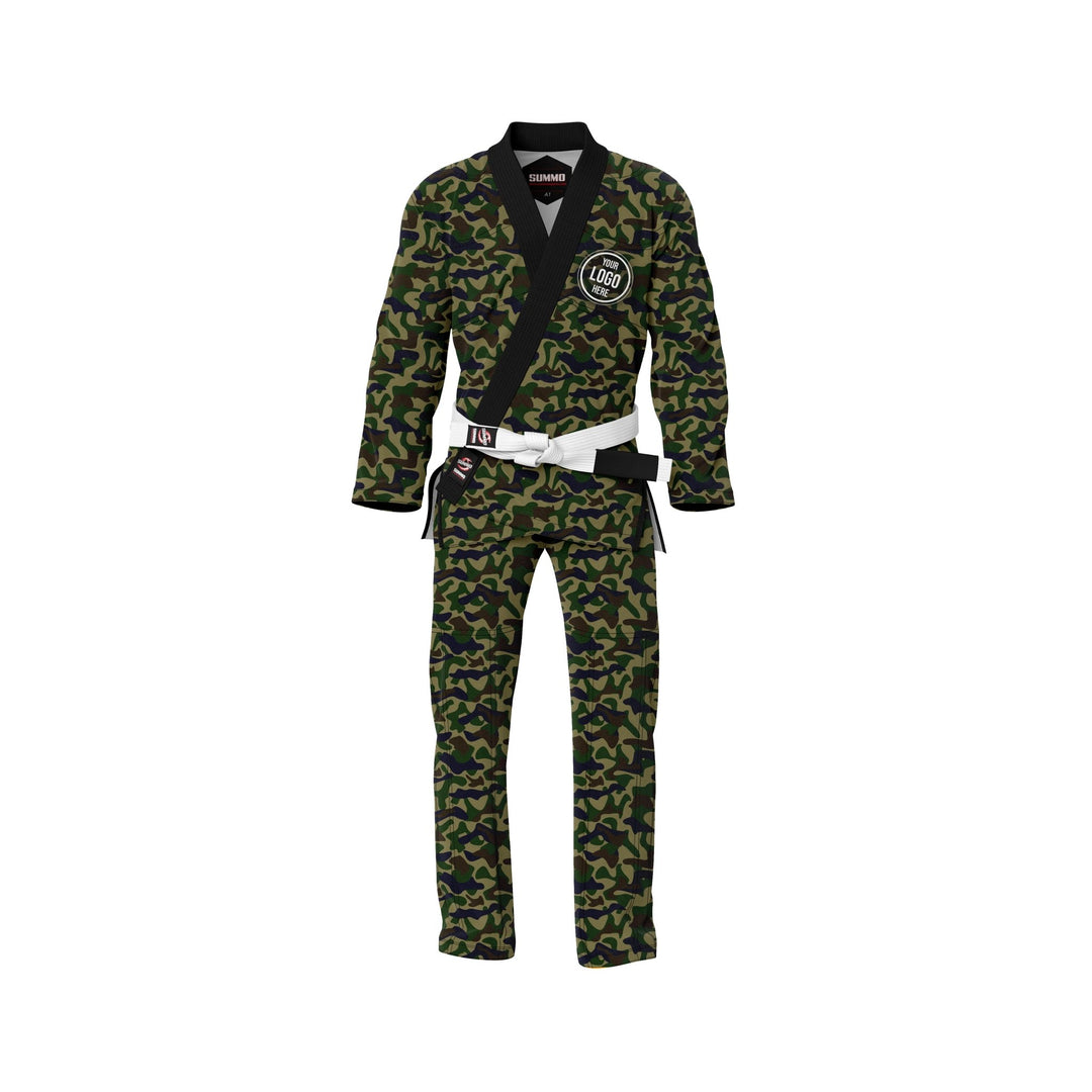 Premium Custom Camo Brazilian Jiu Jitsu Gi (BJJ GI) - Summo Sports