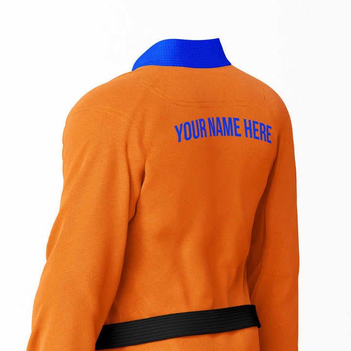 Premium Custom Name/Logo Orange Brazilian Jiu Jitsu Gi (BJJ GI) - Summo Sports