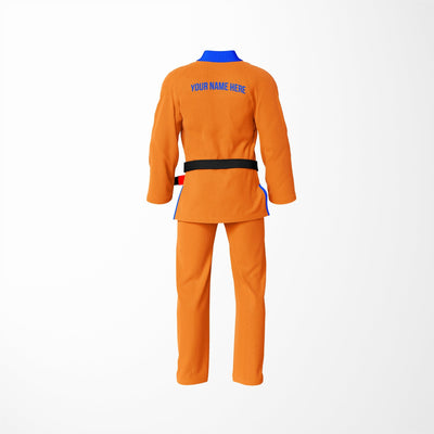 Premium Custom Name/Logo Orange Brazilian Jiu Jitsu Gi (BJJ GI) - Summo Sports