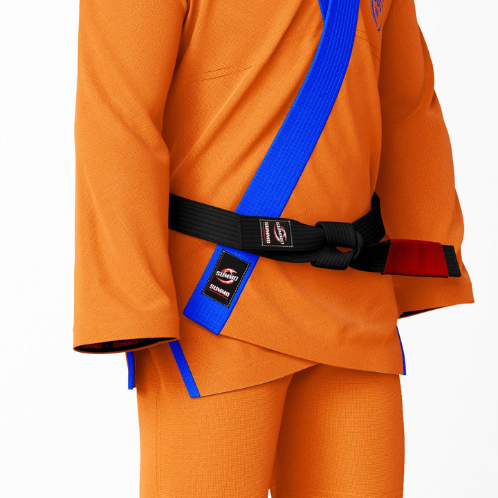 Premium Custom Name/Logo Orange Brazilian Jiu Jitsu Gi (BJJ GI) - Summo Sports