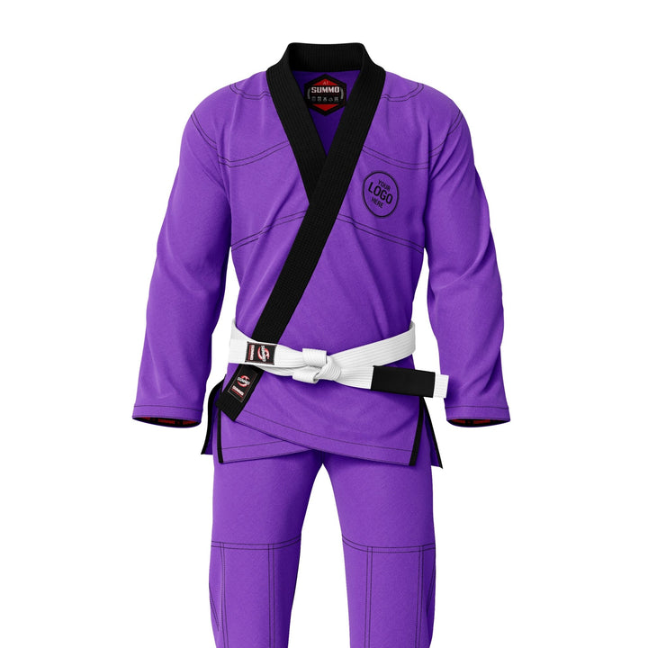 Premium Custom Name/Logo Purple Brazilian Jiu Jitsu Gi (BJJ GI) - Summo Sports