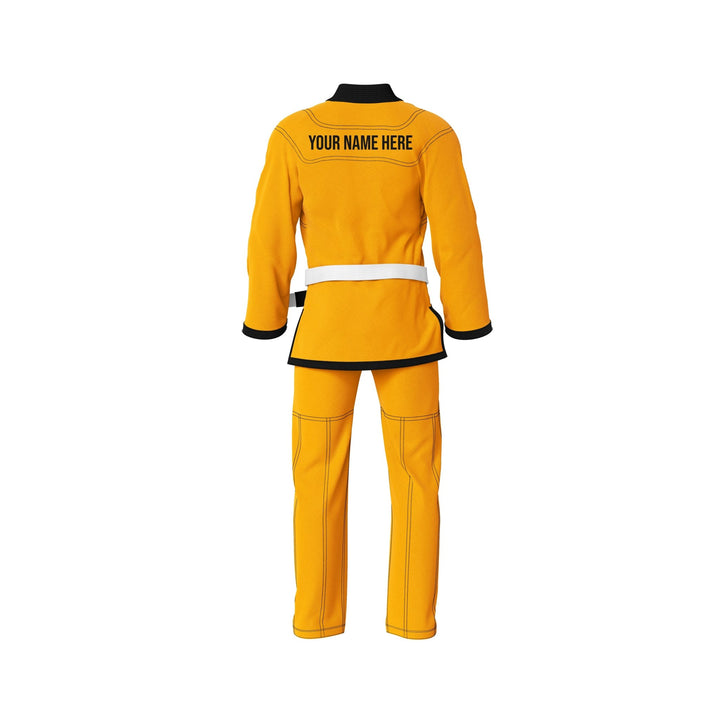 Premium Custom Yellow Brazilian Jiu Jitsu Gi (BJJ GI) - Summo Sports