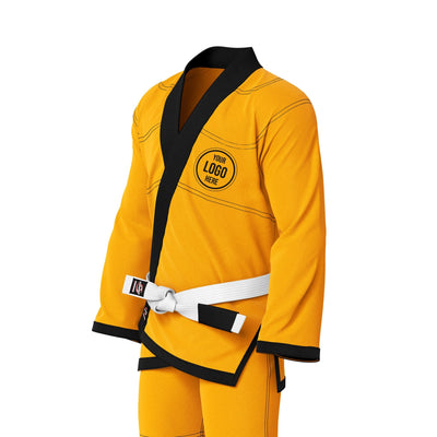 Premium Custom Yellow Brazilian Jiu Jitsu Gi (BJJ GI) - Summo Sports