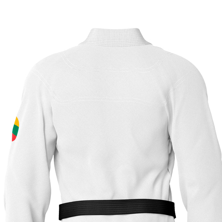 Puerto Rican White Sublimation Brazilian Jiu Jitsu Gi (BJJ GI) - Summo Sports