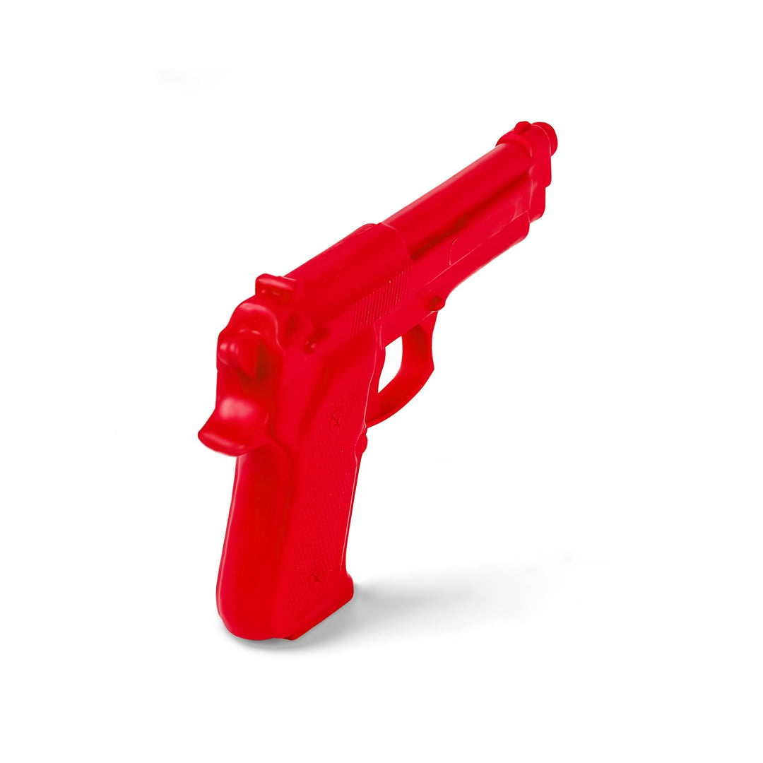 Red Hard Rubber Training Pistol - Summo Sports