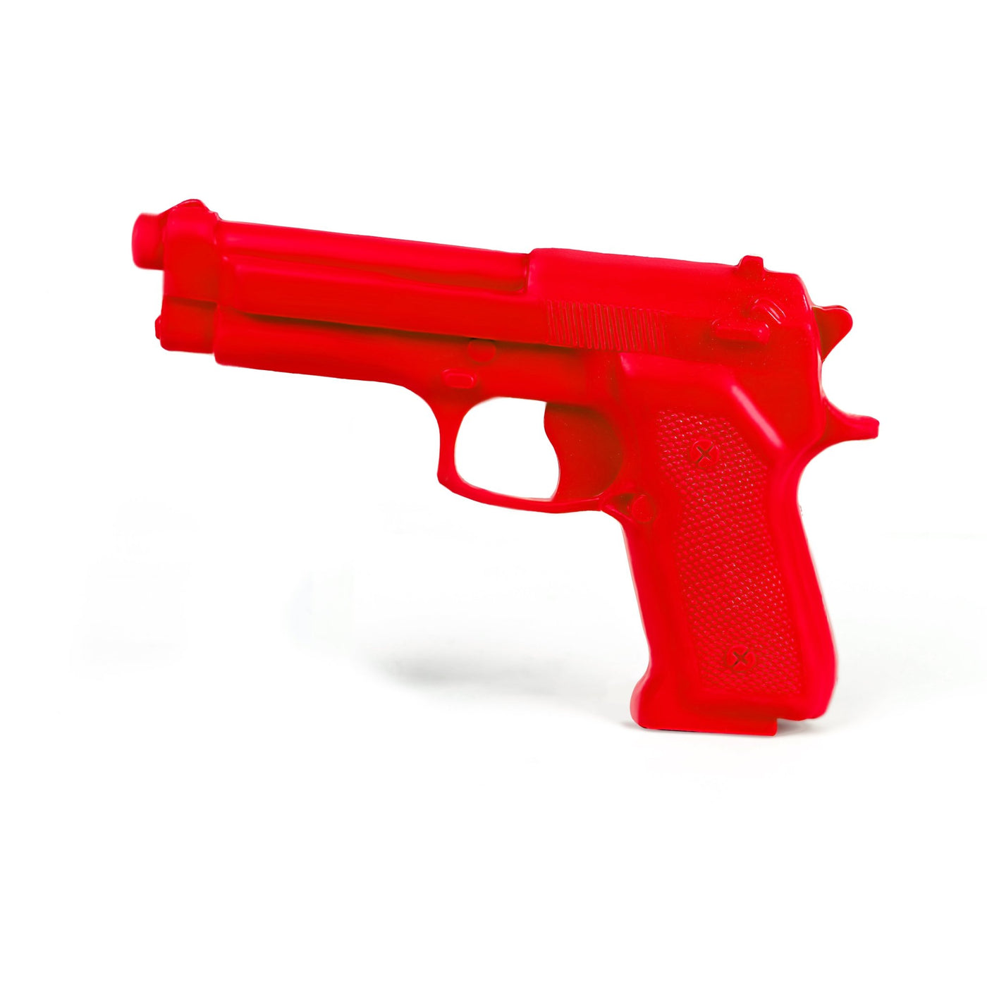 Red Hard Rubber Training Pistol - Summo Sports