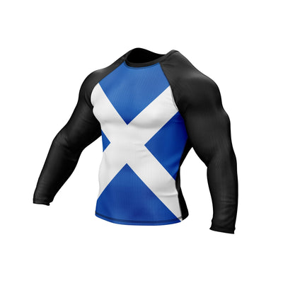 Scotland Patriotic Rash Guard For Men/Women - Summo Sports