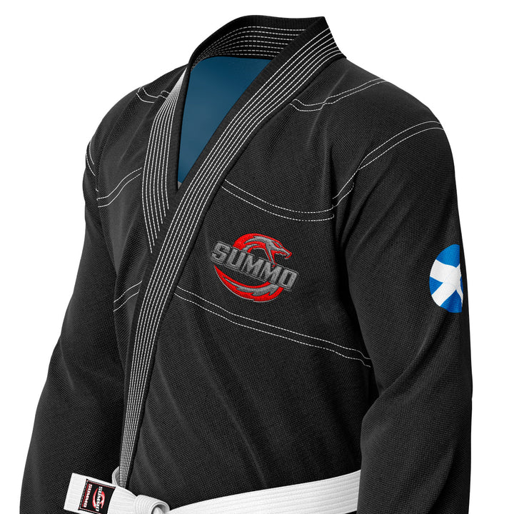 Scottish Black Sublimation Brazilian Jiu Jitsu Gi (BJJ GI) - Summo Sports